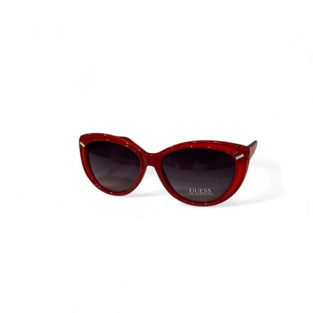 Guess Women's Red and Burgundy Sunglasses